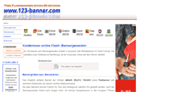 Desktop Screenshot of 123-banner.net